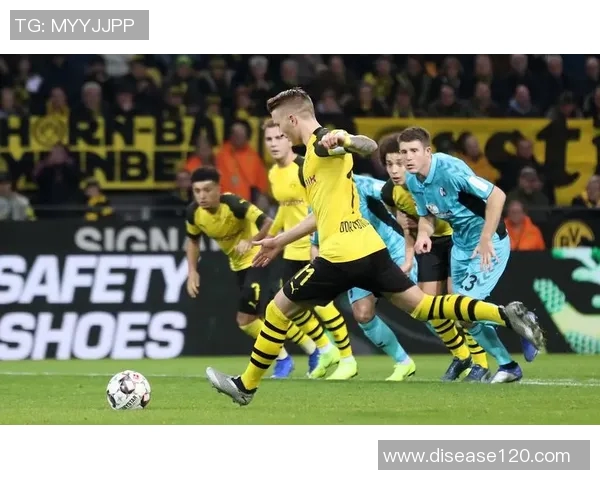 多特蒙德半场领先弗赖堡本塞拜尼进球丘库埃梅卡射门中柱